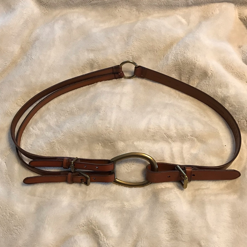 Ralph Lauren equestrian belt. Size XL